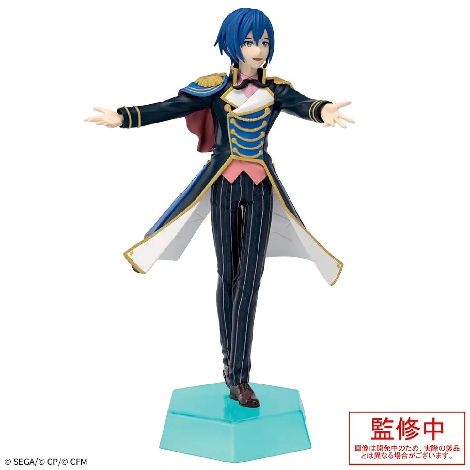 Hatsune Miku: Colorful Stage! Desktop x Decorate Collections PVC Statue Kaito Wonderland Sekai Ver. 16 cm product photo