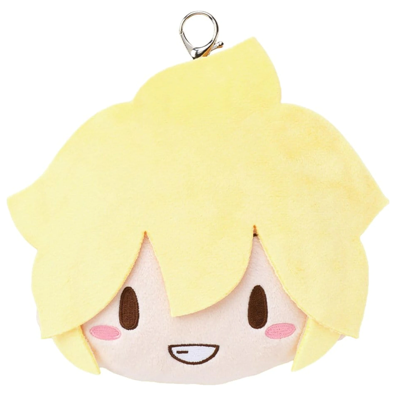 Hatsune Miku: Coloful Stage! Fuwa Petit Plush Keychain Street SEKAI Kagamine Len 15 cm    product photo