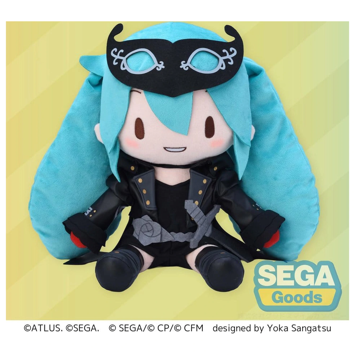 Hatsune Miku: Colorful Stage! Fuwa Petit L Plush Figure Hatsune Miku Persona 5 Royal 30 cm product photo