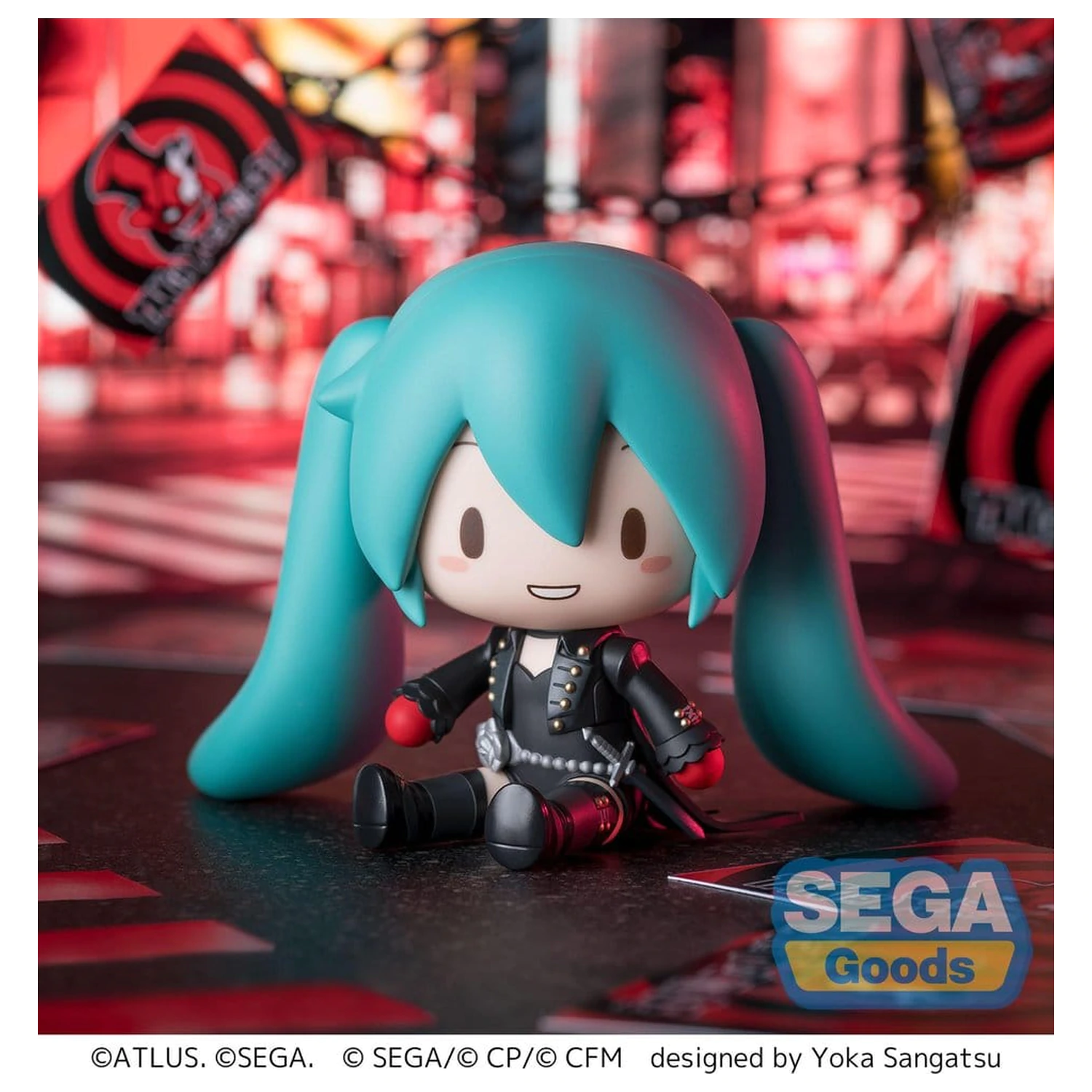 Hatsune Miku: Colorful Stage! Fuwa Petit Mini Figure Hatsune Miku Persona 5 Royal 8 cm product photo