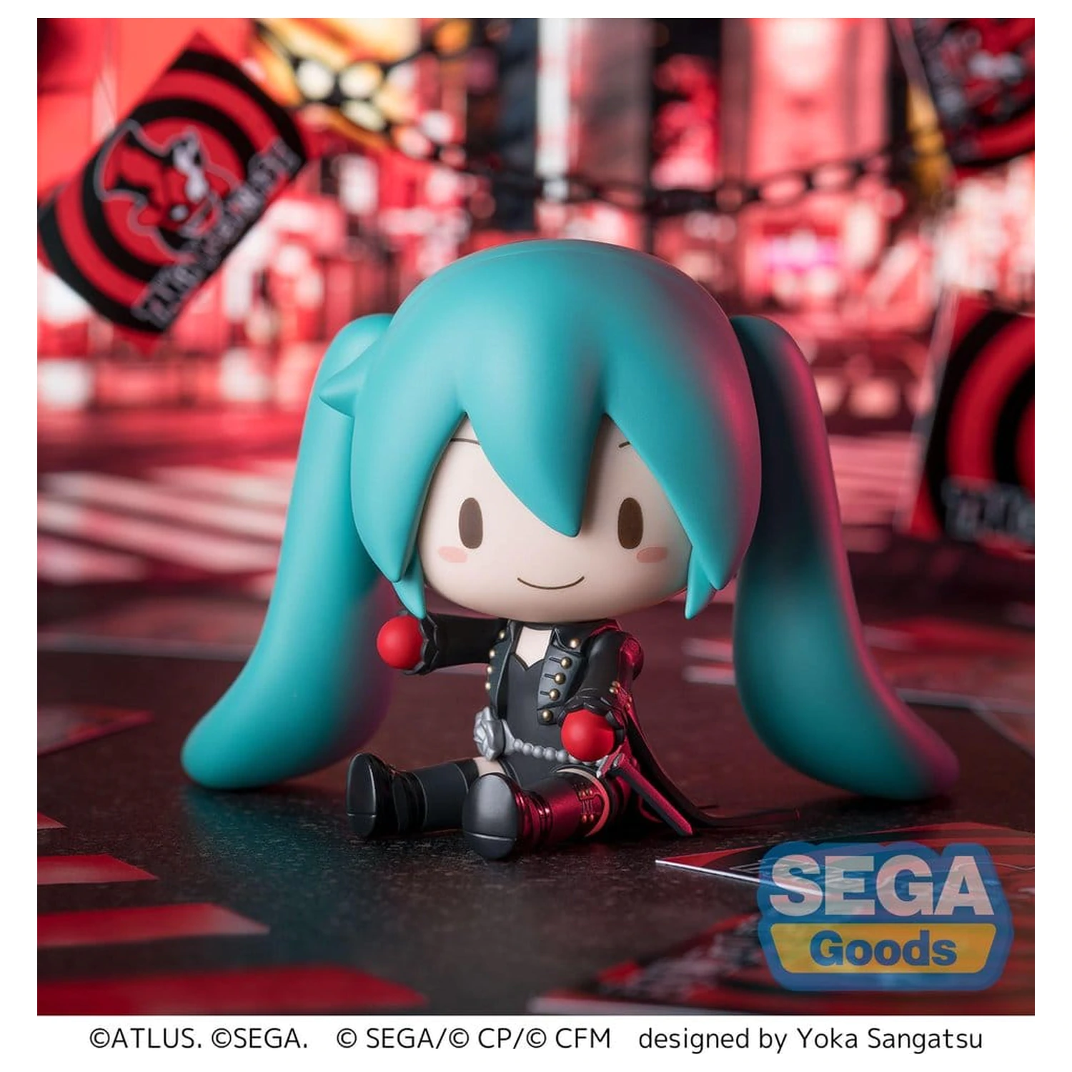 Hatsune Miku: Colorful Stage! Fuwa Petit Mini Figure Hatsune Miku Persona 5 Royal 8 cm product photo