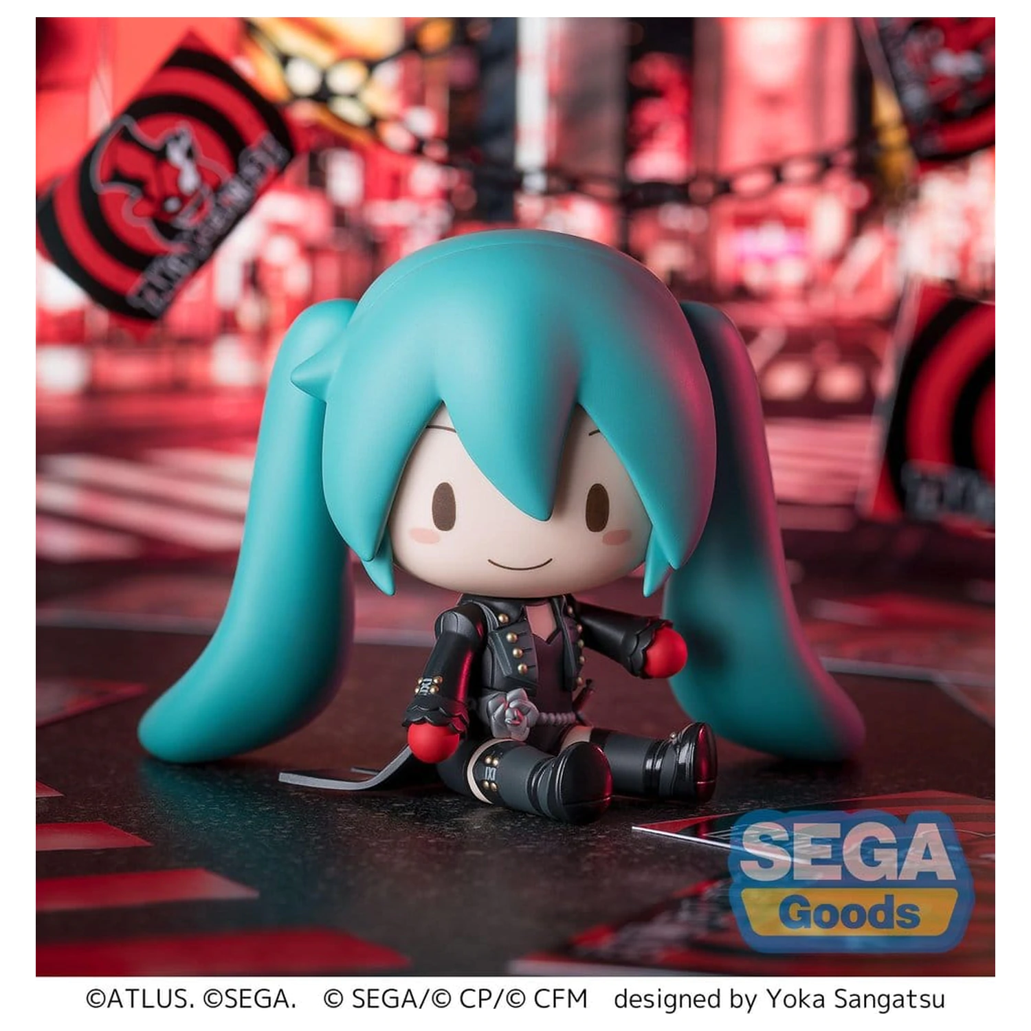 Hatsune Miku: Colorful Stage! Fuwa Petit Mini Figure Hatsune Miku Persona 5 Royal 8 cm product photo