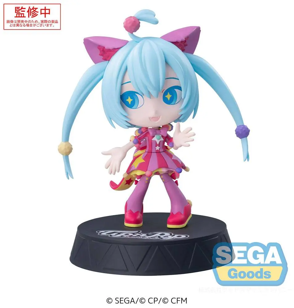 Hatsune Miku: Colorful Stage! Tip'n'Pop PM PVC Statue Wonderland SEKAI Miku 13 cm product photo