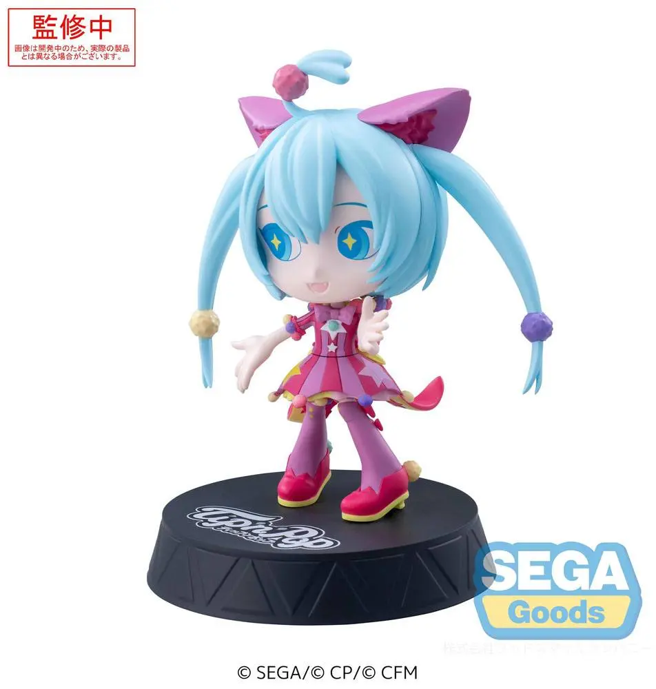 Hatsune Miku: Colorful Stage! Tip'n'Pop PM PVC Statue Wonderland SEKAI Miku 13 cm product photo