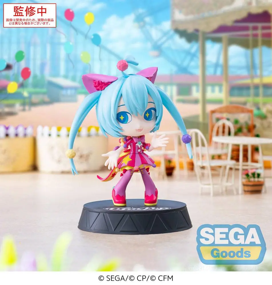 Hatsune Miku: Colorful Stage! Tip'n'Pop PM PVC Statue Wonderland SEKAI Miku 13 cm product photo