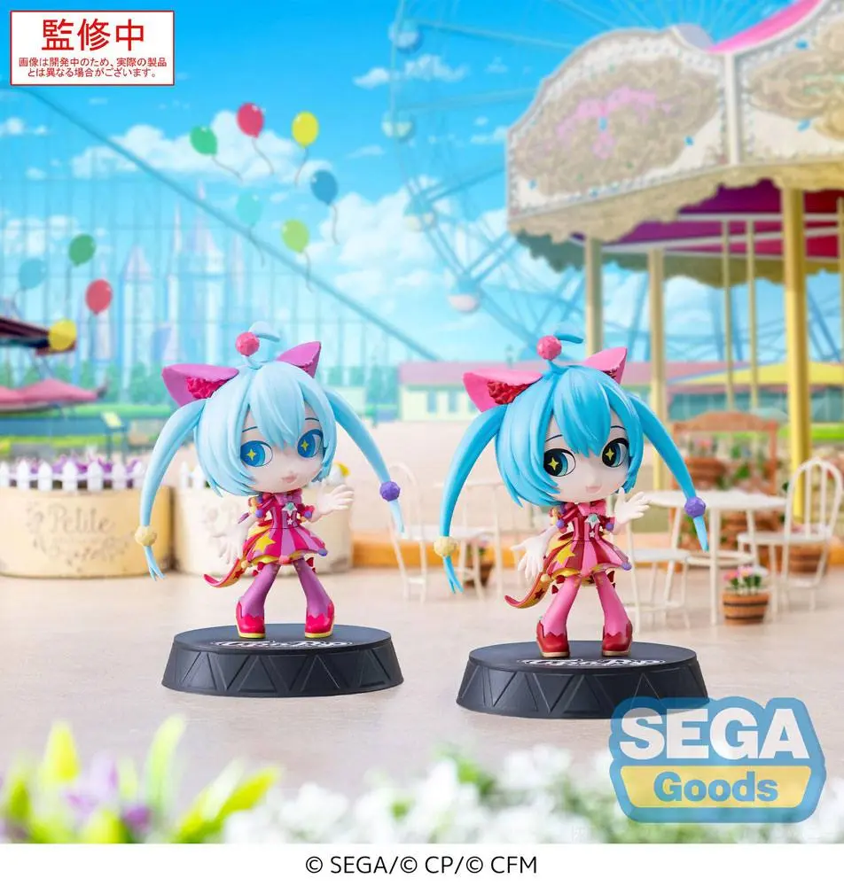 Hatsune Miku: Colorful Stage! Tip'n'Pop PM PVC Statue Wonderland SEKAI Miku 13 cm product photo