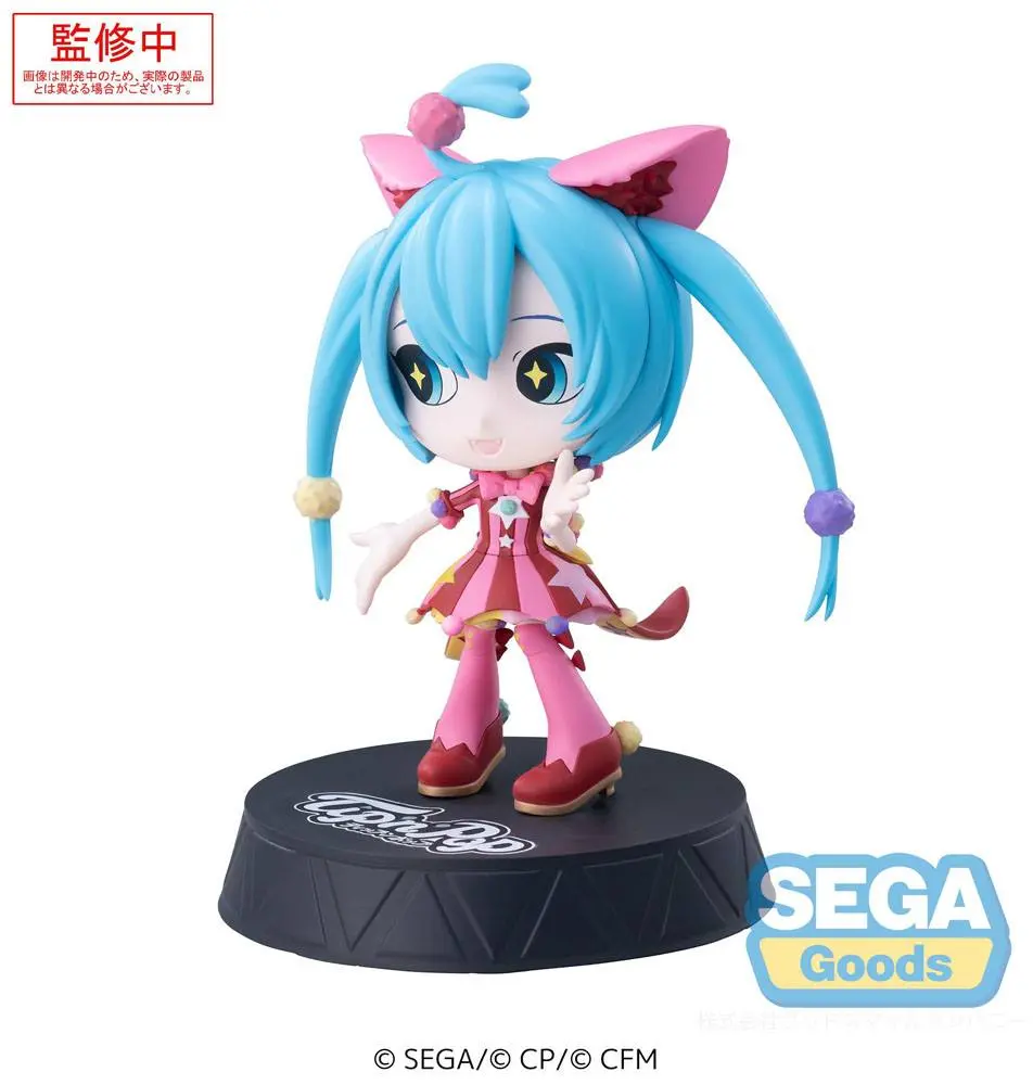 Hatsune Miku: Colorful Stage! Tip'n'Pop PM PVC Statue Wonderland SEKAI Miku 13 cm product photo