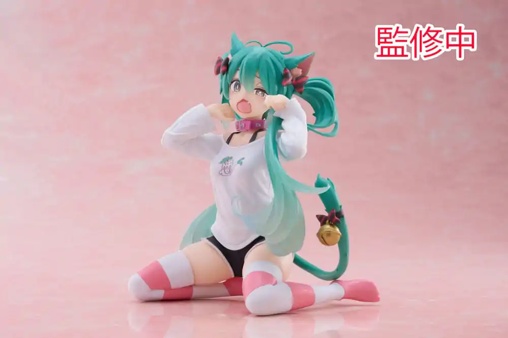 Hatsune Miku PVC Statue Desktop Cute Figure Hatsune Miku Cute 13 cm product photo