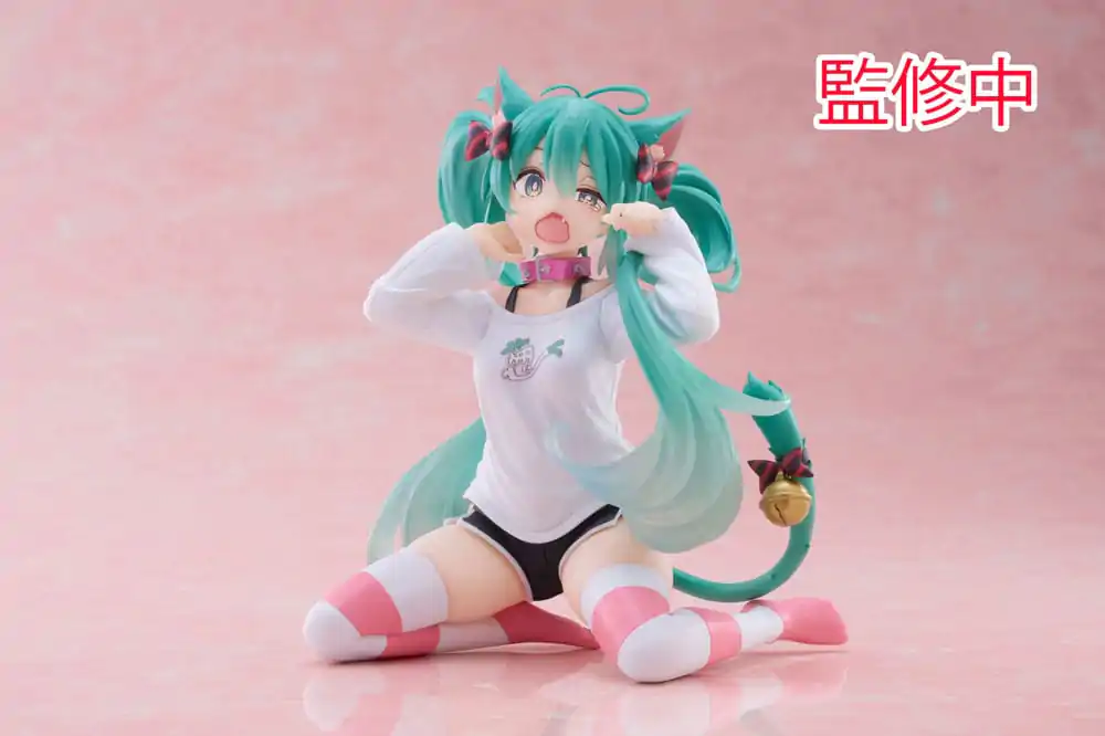 Hatsune Miku PVC Statue Desktop Cute Figure Hatsune Miku Cute 13 cm product photo
