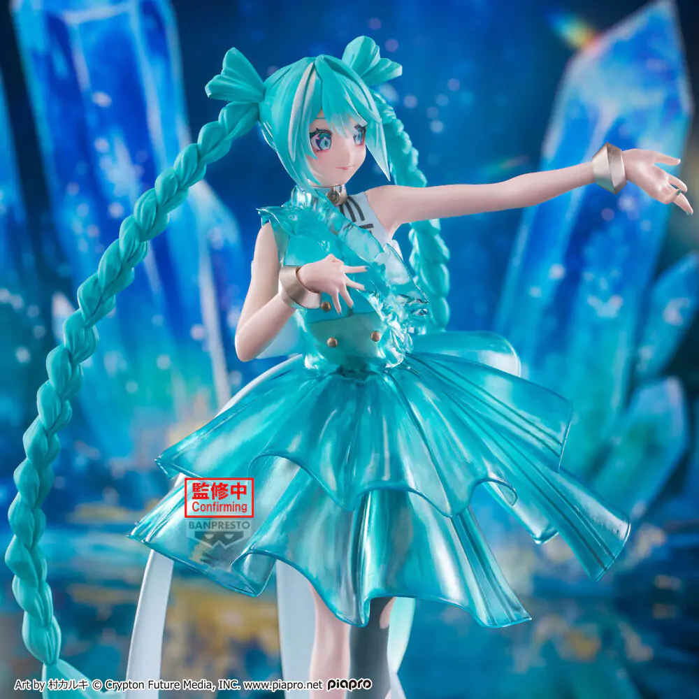 Hatsune Miku EmeraldGem Clearluxe figure 28cm product photo