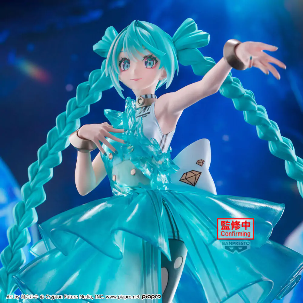 Hatsune Miku EmeraldGem Clearluxe figure 28cm product photo