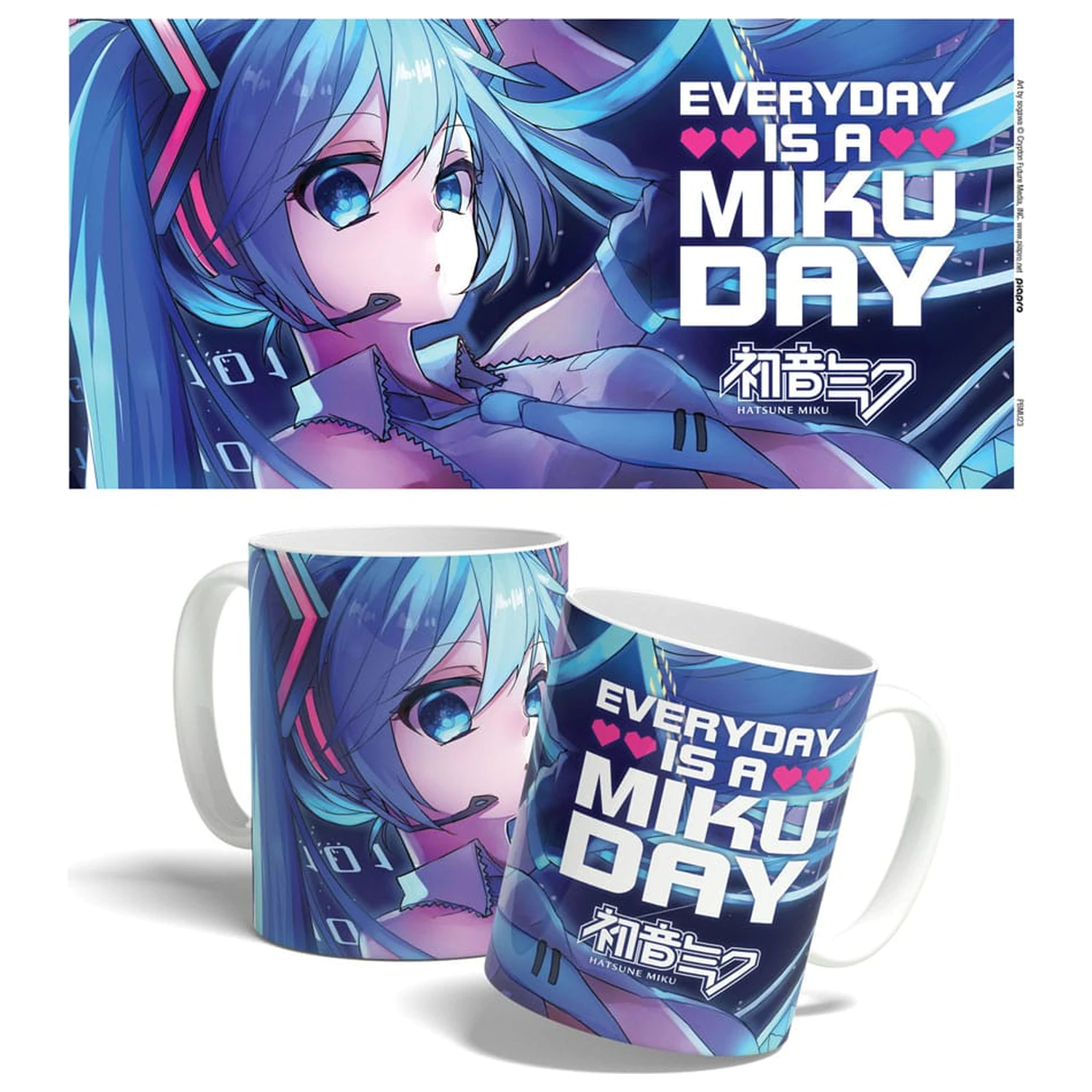 Hatsune Miku Mug Everyday is a Miku Day 325 ml     product photo