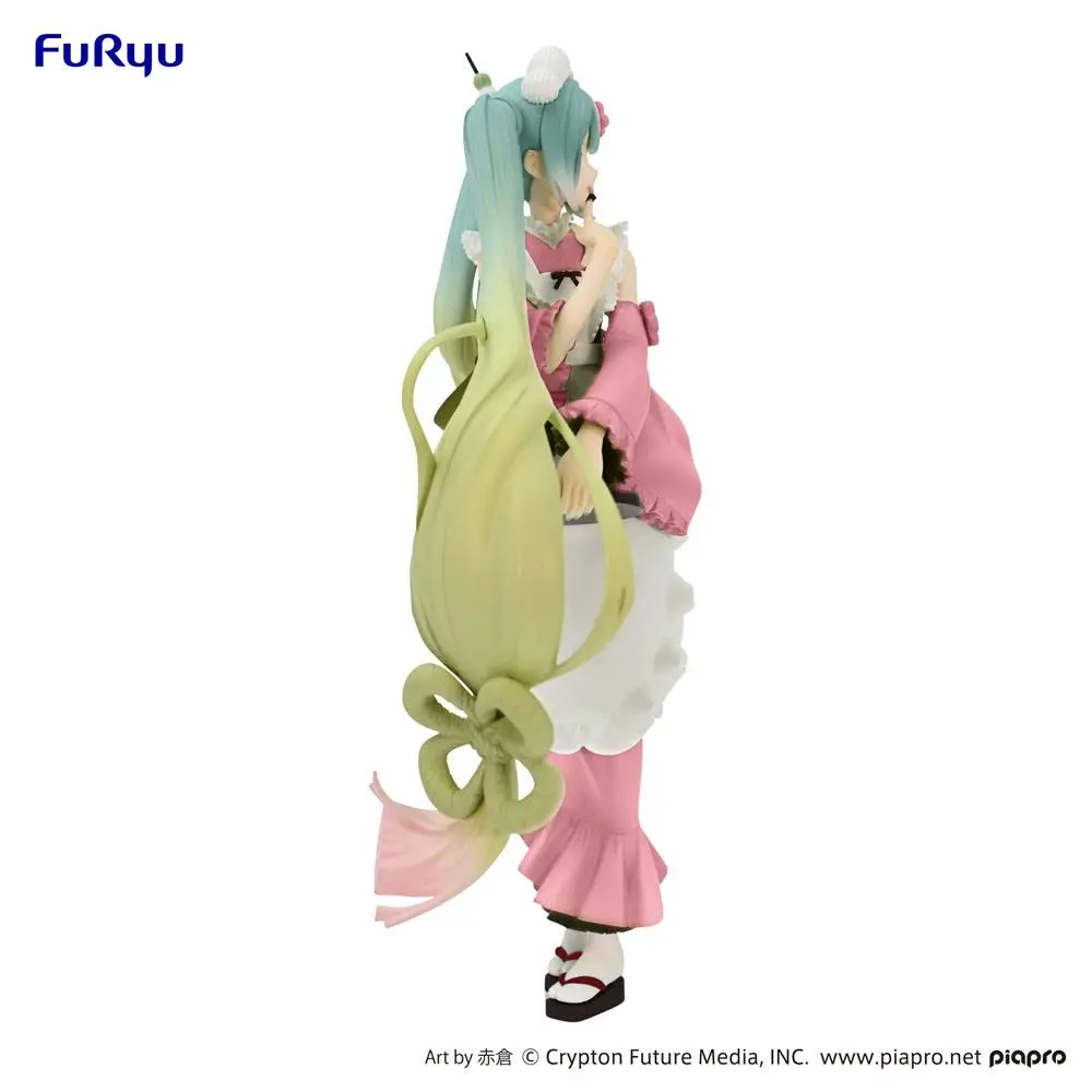 Hatsune Miku Exceed Creative PVC Statue Hatsune Miku Matcha Green Tea Parfait Another Color Ver. 20 cm (re-run) product photo