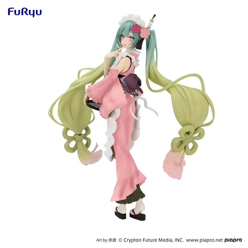 Hatsune Miku Exceed Creative PVC Statue Hatsune Miku Matcha Green Tea Parfait Another Color Ver. 20 cm (re-run) product photo