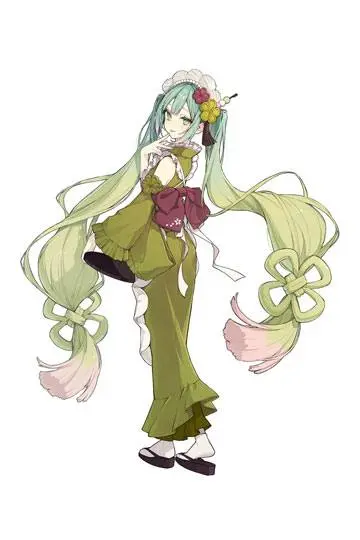 Hatsune Miku Exceed Creative PVC Statue Hatsune Miku Matcha Green Tea Parfait Ver. 20 cm (re-run) product photo