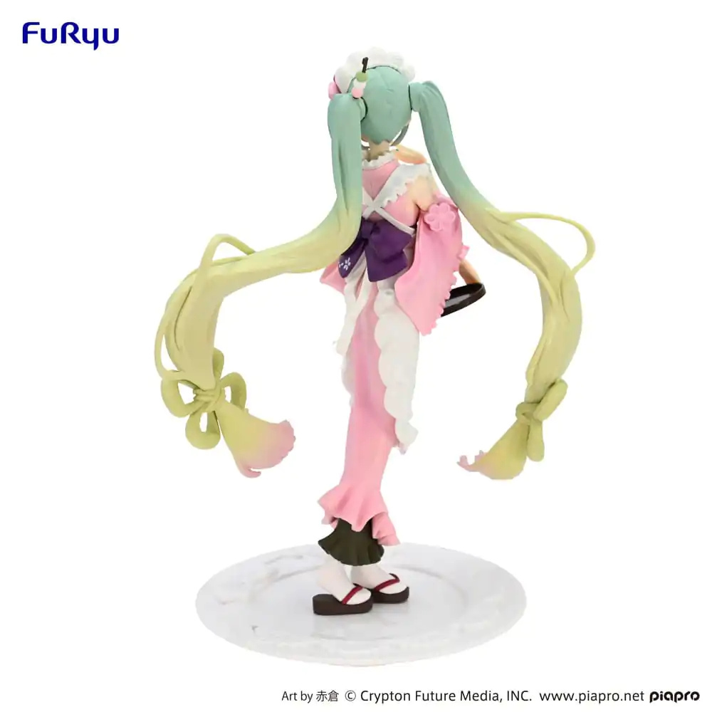 Hatsune Miku Exceed Creative PVC Statue Matcha Green Tea Parfait Cherry Blossom Ver. 20 cm termékfotó