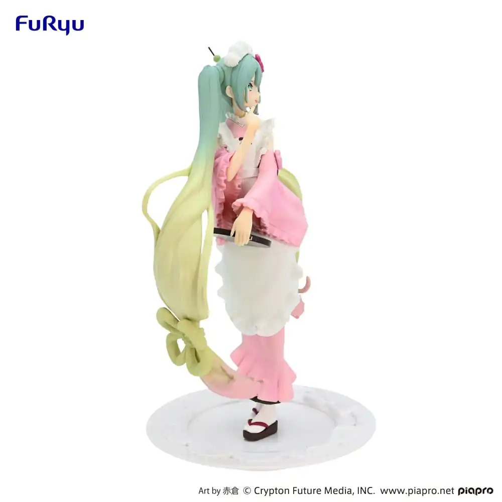 Hatsune Miku Exceed Creative PVC Statue Matcha Green Tea Parfait Cherry Blossom Ver. 20 cm termékfotó