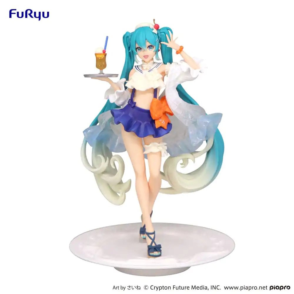 Hatsune Miku Exceed Creative PVC Statue SweetSweets Series Tropical Juice 17 cm product photo
