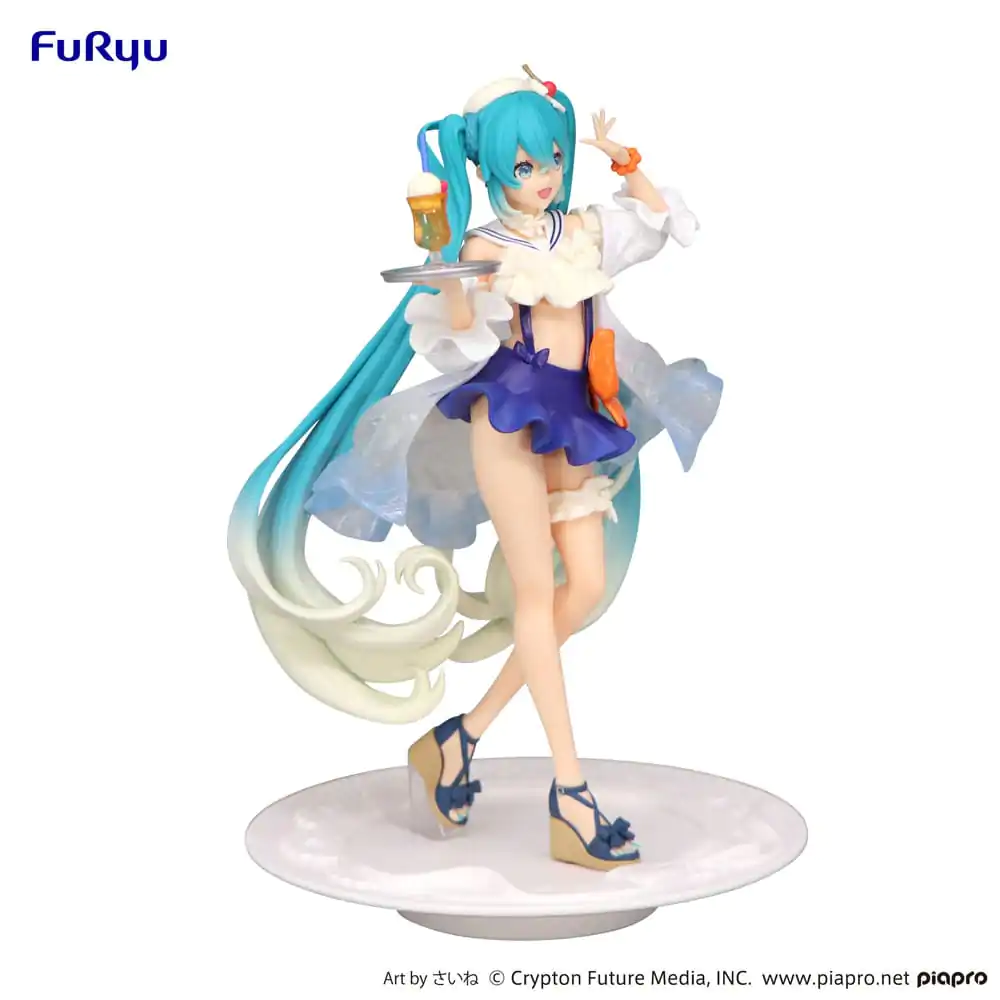 Hatsune Miku Exceed Creative PVC Statue SweetSweets Series Tropical Juice 17 cm product photo