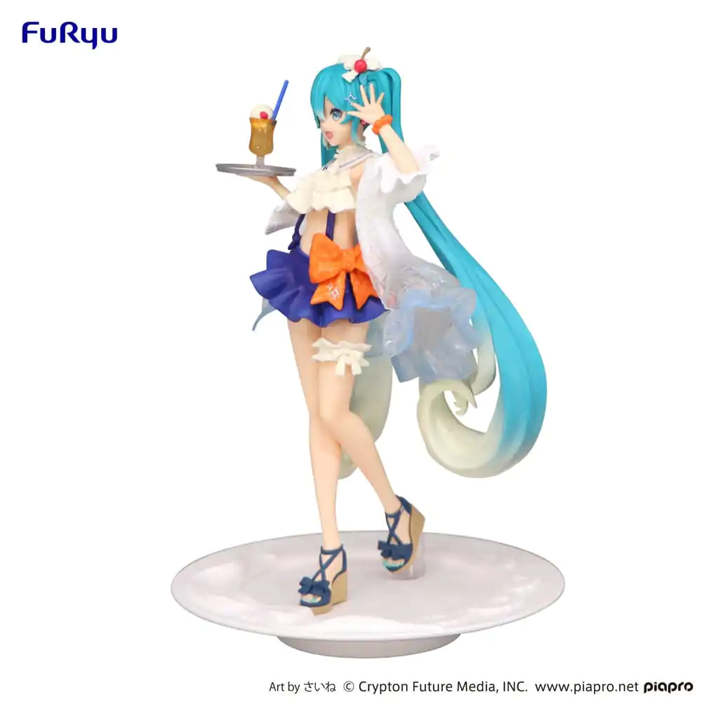 Hatsune Miku Exceed Creative PVC Statue SweetSweets Series Tropical Juice 17 cm product photo