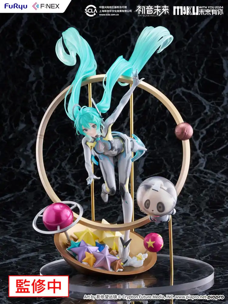 Hatsune Miku F:NEX PVC Statue 1/7 Miku with You 2024 Ver. 29 cm product photo