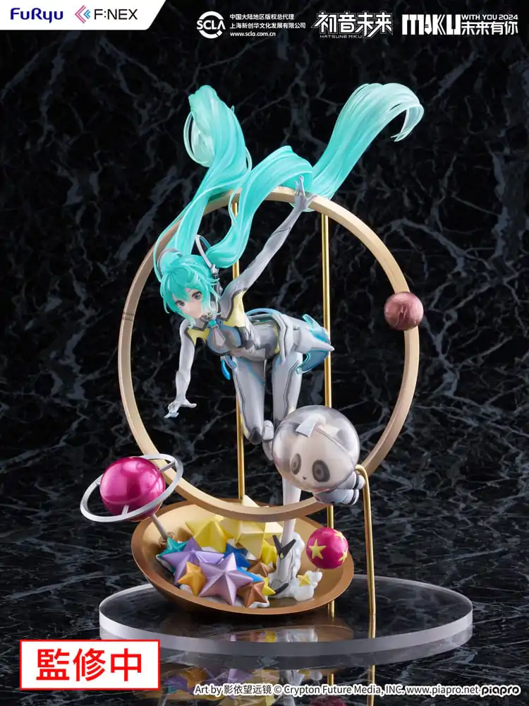 Hatsune Miku F:NEX PVC Statue 1/7 Miku with You 2024 Ver. 29 cm product photo