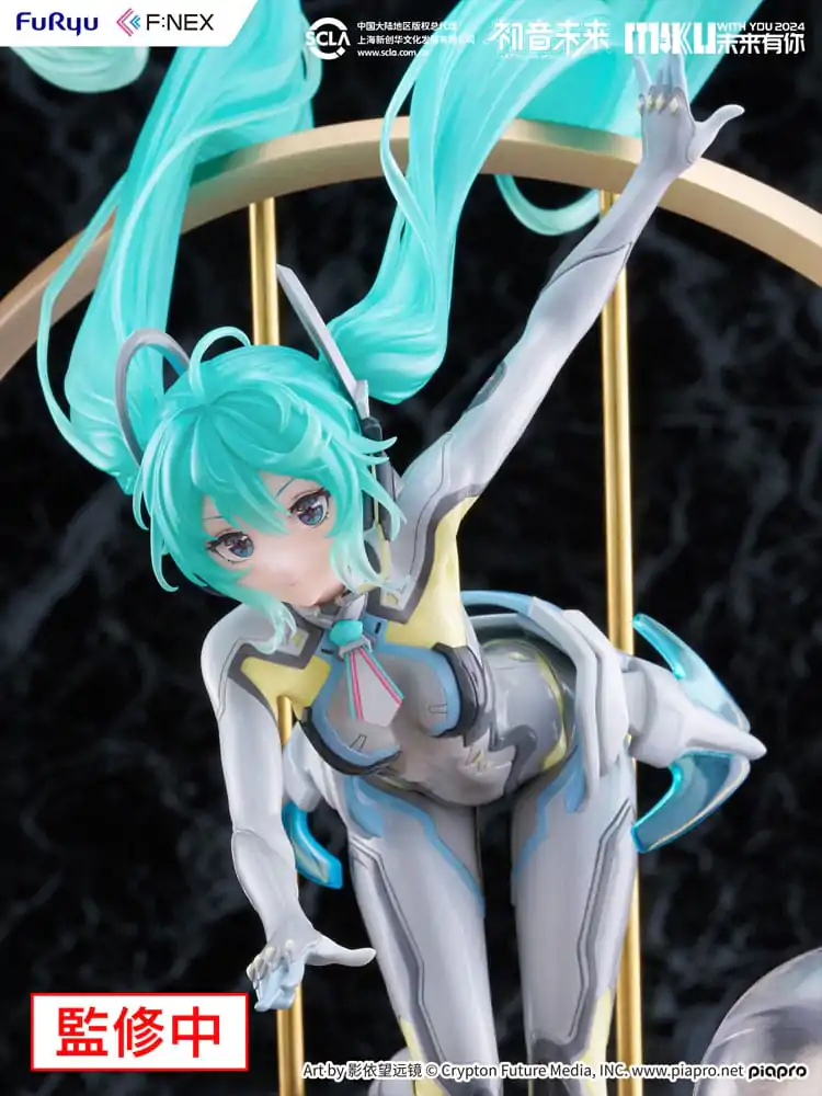 Hatsune Miku F:NEX PVC Statue 1/7 Miku with You 2024 Ver. 29 cm product photo