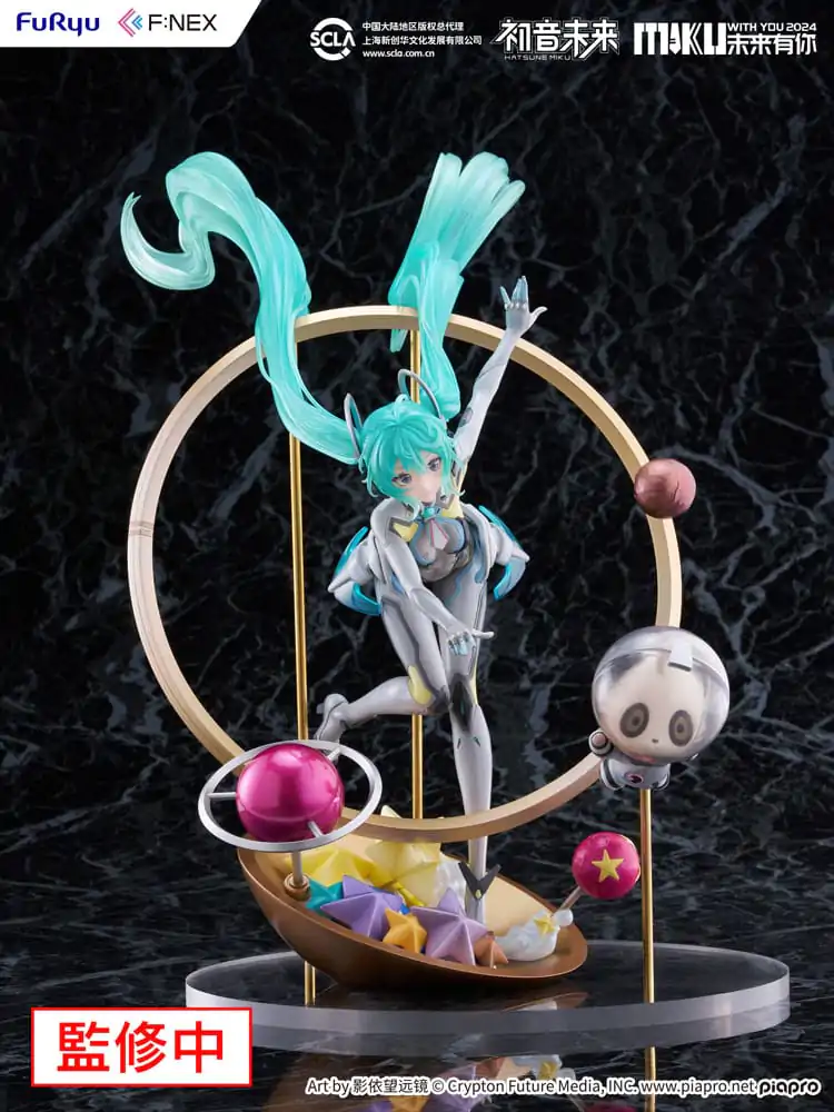 Hatsune Miku F:NEX PVC Statue 1/7 Miku with You 2024 Ver. 29 cm product photo