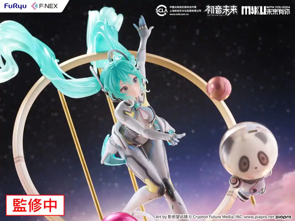 Hatsune Miku F:NEX PVC Statue 1/7 Miku with You 2024 Ver. 29 cm product photo