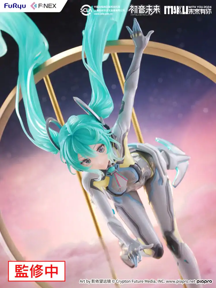 Hatsune Miku F:NEX PVC Statue 1/7 Miku with You 2024 Ver. 29 cm product photo