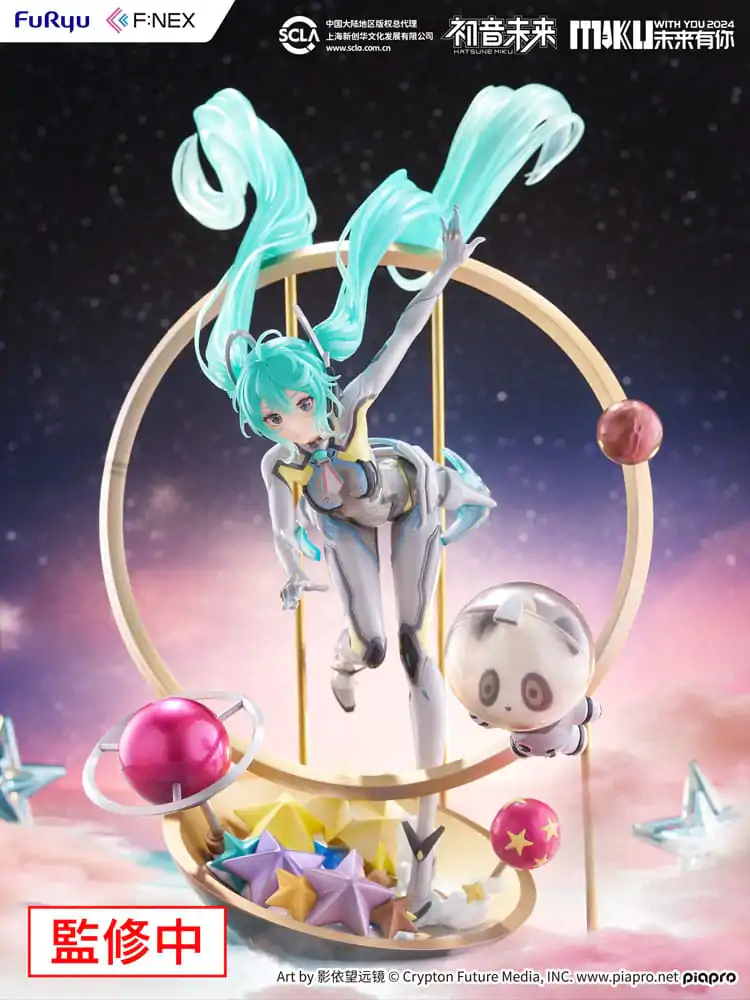 Hatsune Miku F:NEX PVC Statue 1/7 Miku with You 2024 Ver. 29 cm product photo