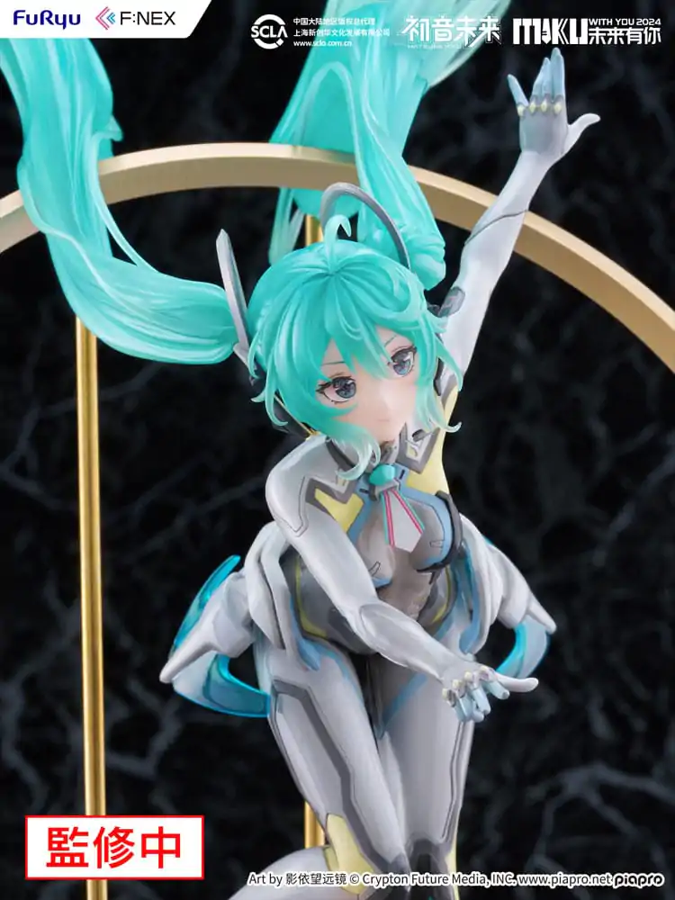 Hatsune Miku F:NEX PVC Statue 1/7 Miku with You 2024 Ver. 29 cm product photo