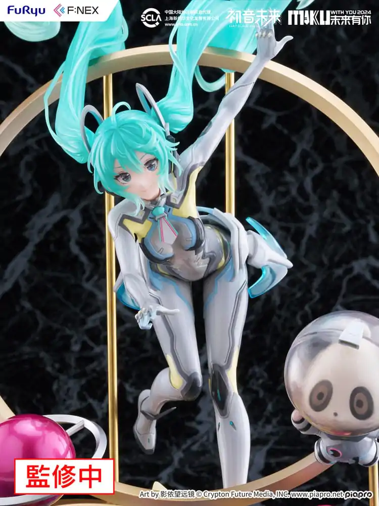 Hatsune Miku F:NEX PVC Statue 1/7 Miku with You 2024 Ver. 29 cm product photo