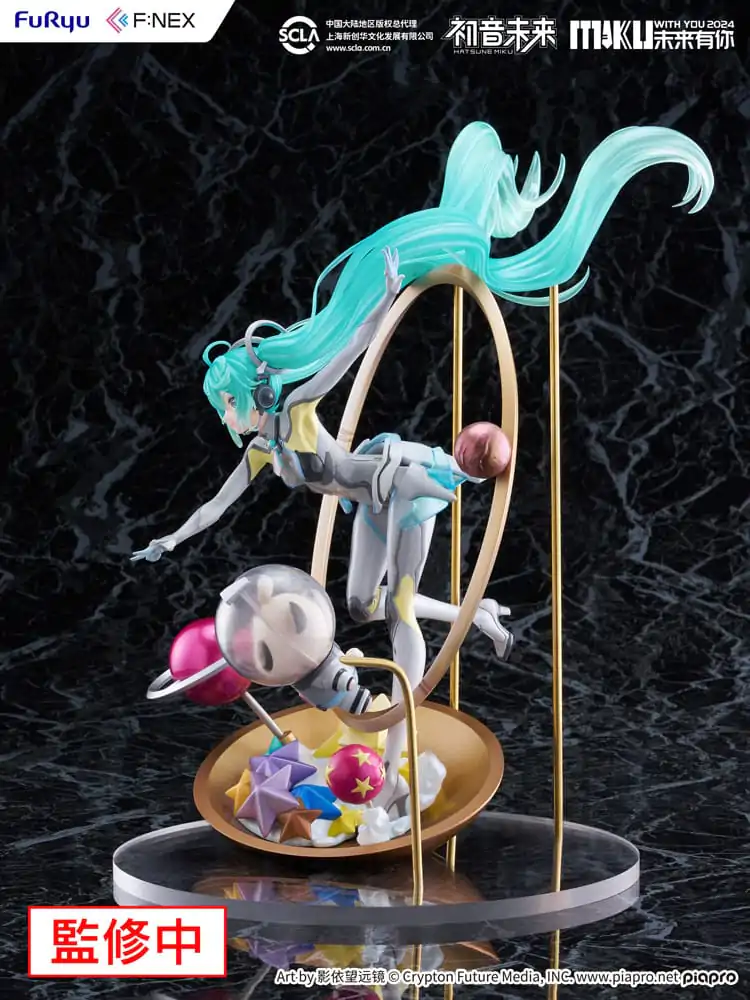 Hatsune Miku F:NEX PVC Statue 1/7 Miku with You 2024 Ver. 29 cm product photo