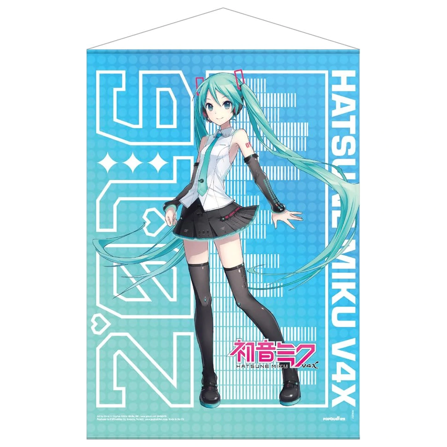 Hatsune Miku Wallscroll V4x Fabric 50 x 70 cm product photo
