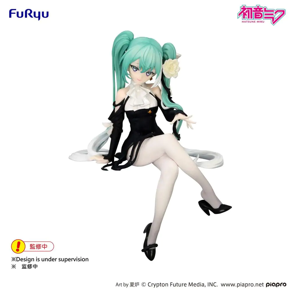 Hatsune Miku Flower Fairy White Rose Character Vocal Series Hatsune Miku Flower Noodle Stopper  figure 14cm product photo
