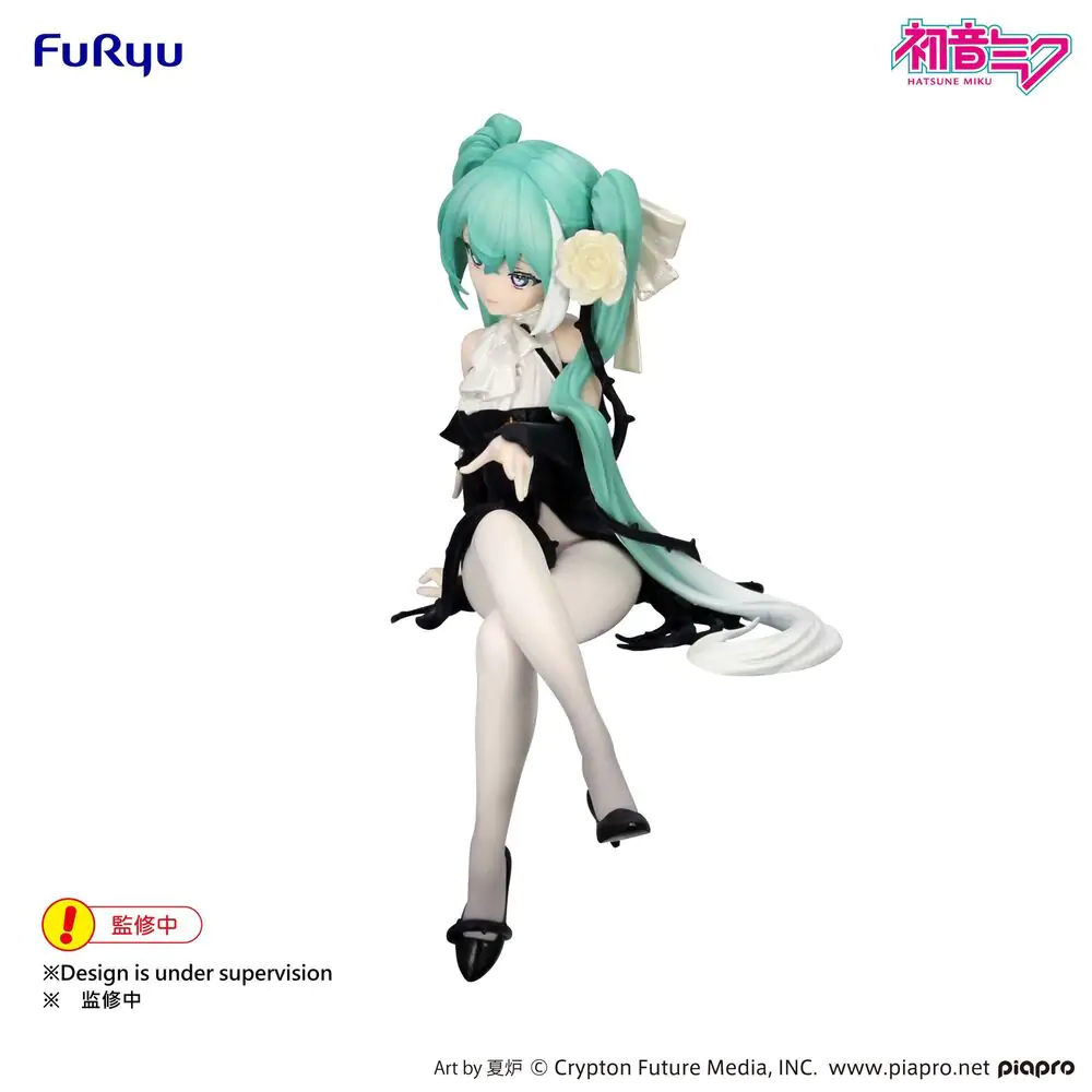 Hatsune Miku Flower Fairy White Rose Character Vocal Series Hatsune Miku Flower Noodle Stopper  figure 14cm product photo