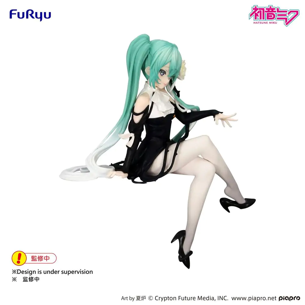 Hatsune Miku Flower Fairy White Rose Character Vocal Series Hatsune Miku Flower Noodle Stopper  figure 14cm product photo
