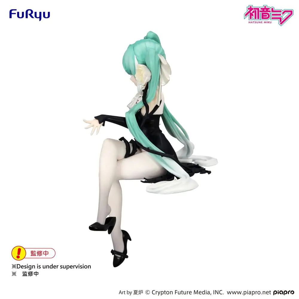 Hatsune Miku Flower Fairy White Rose Character Vocal Series Hatsune Miku Flower Noodle Stopper  figure 14cm product photo