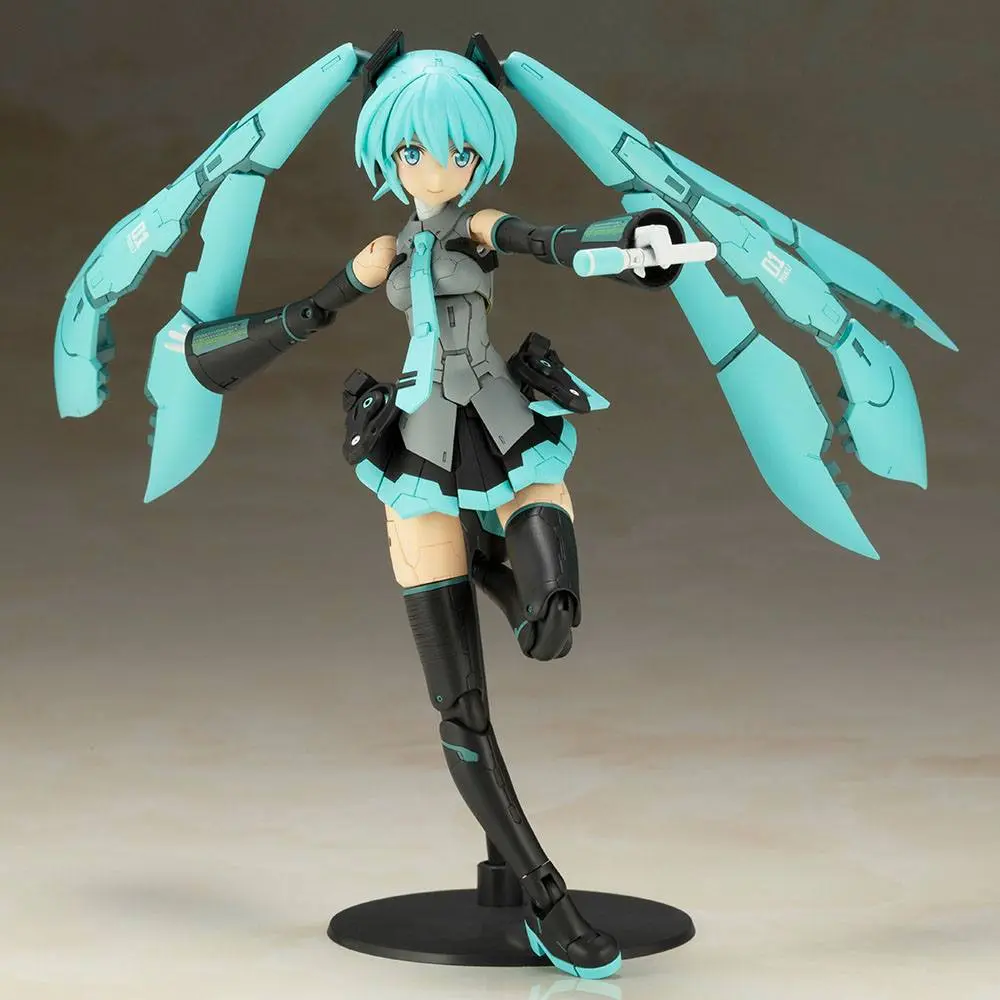 Hatsune Miku Frame Arms Plastic Model Kit 1/100 Frame Music Girl Hatsune Miku 16 cm product photo