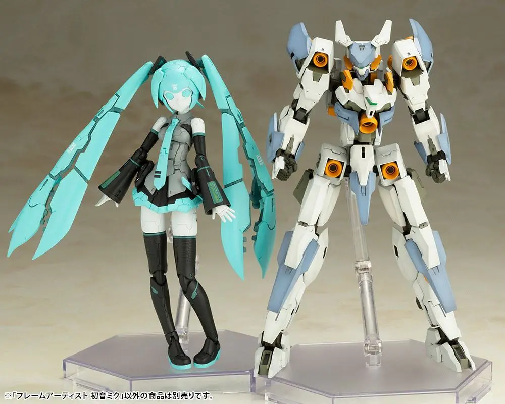 Hatsune Miku Frame Arms Plastic Model Kit 1/100 Frame Music Girl Hatsune Miku 16 cm product photo