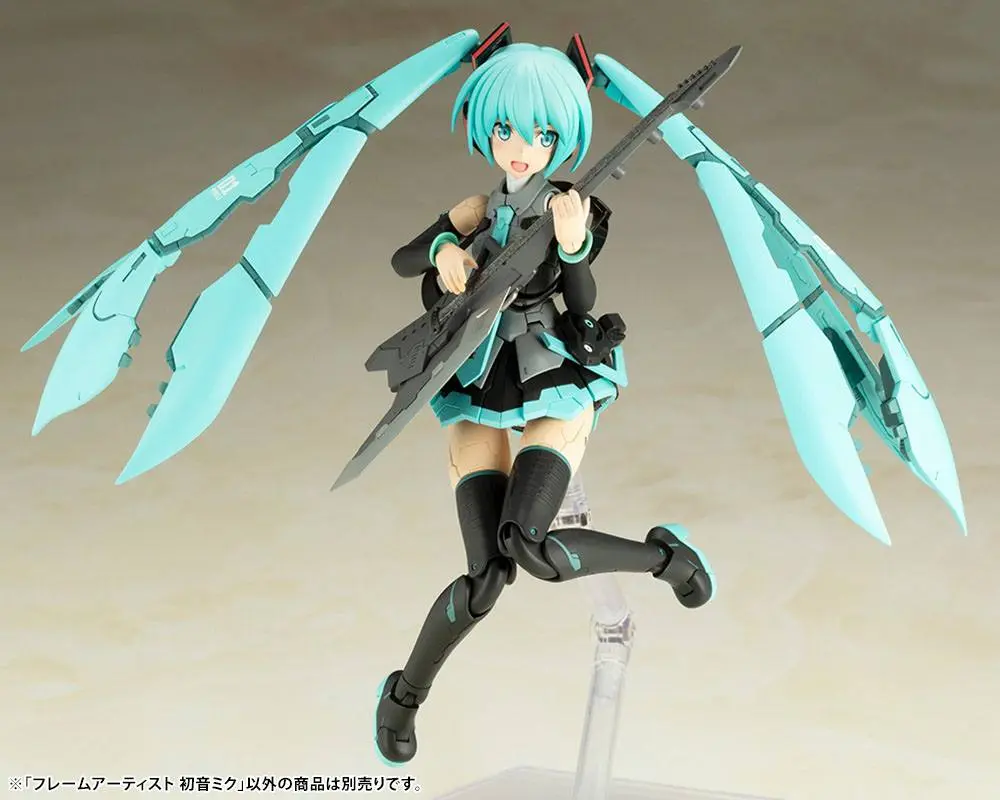 Hatsune Miku Frame Arms Plastic Model Kit 1/100 Frame Music Girl Hatsune Miku 16 cm product photo