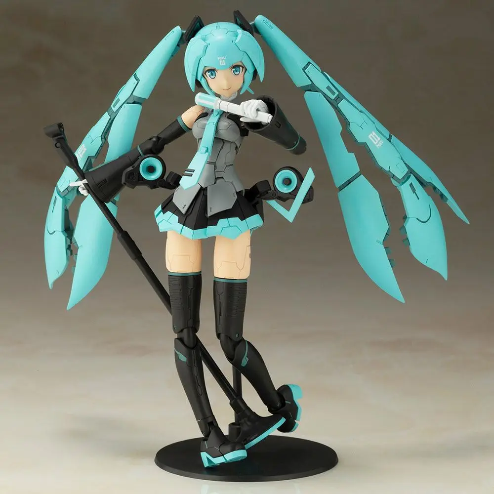 Hatsune Miku Frame Arms Plastic Model Kit 1/100 Frame Music Girl Hatsune Miku 16 cm product photo