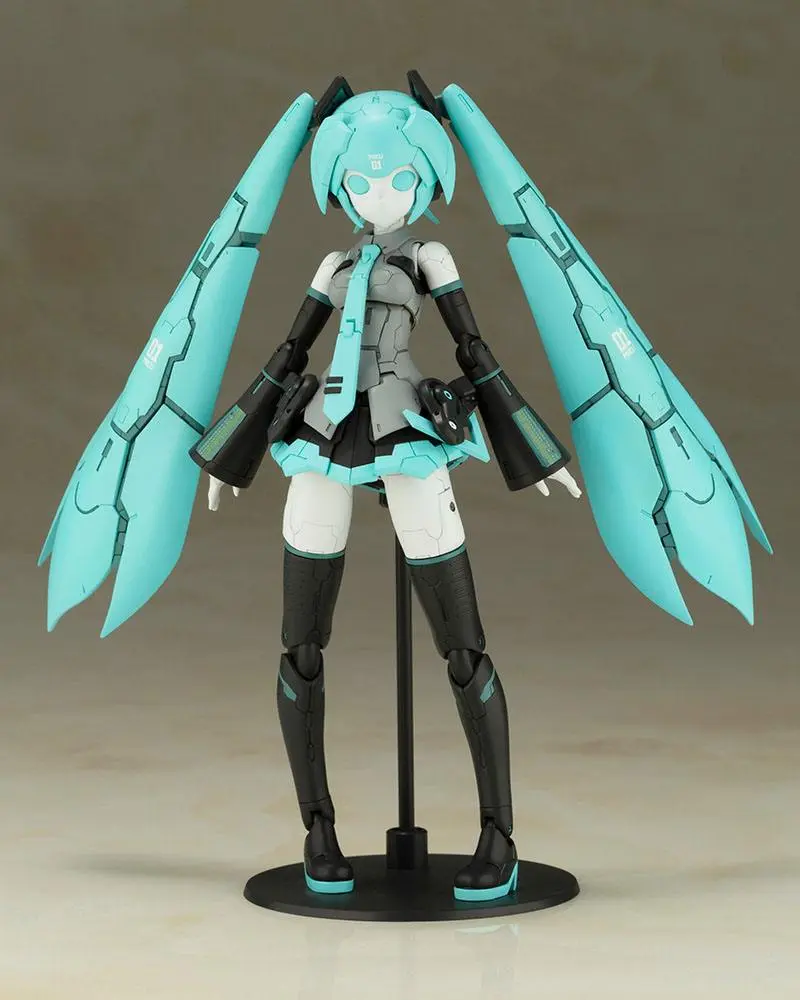 Hatsune Miku Frame Arms Plastic Model Kit 1/100 Frame Music Girl Hatsune Miku 16 cm product photo