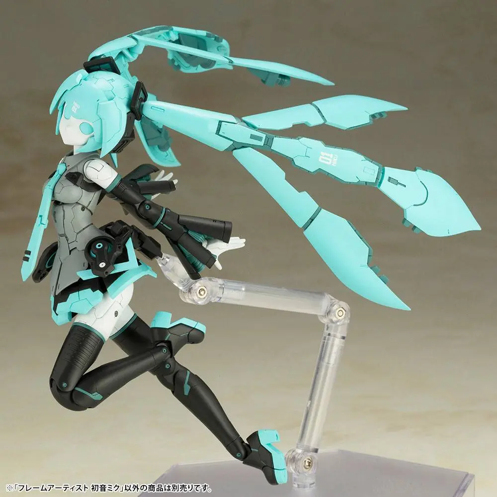 Hatsune Miku Frame Arms Plastic Model Kit 1/100 Frame Music Girl Hatsune Miku 16 cm product photo