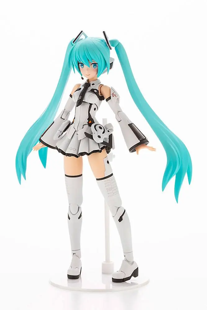 Hatsune Miku Frame Arms Girl Plastic Model Kit Music Girl Hatsune Miku (Maruttoys Ver.) &amp; Tamotu (Miku Ver.) 15 cm product photo