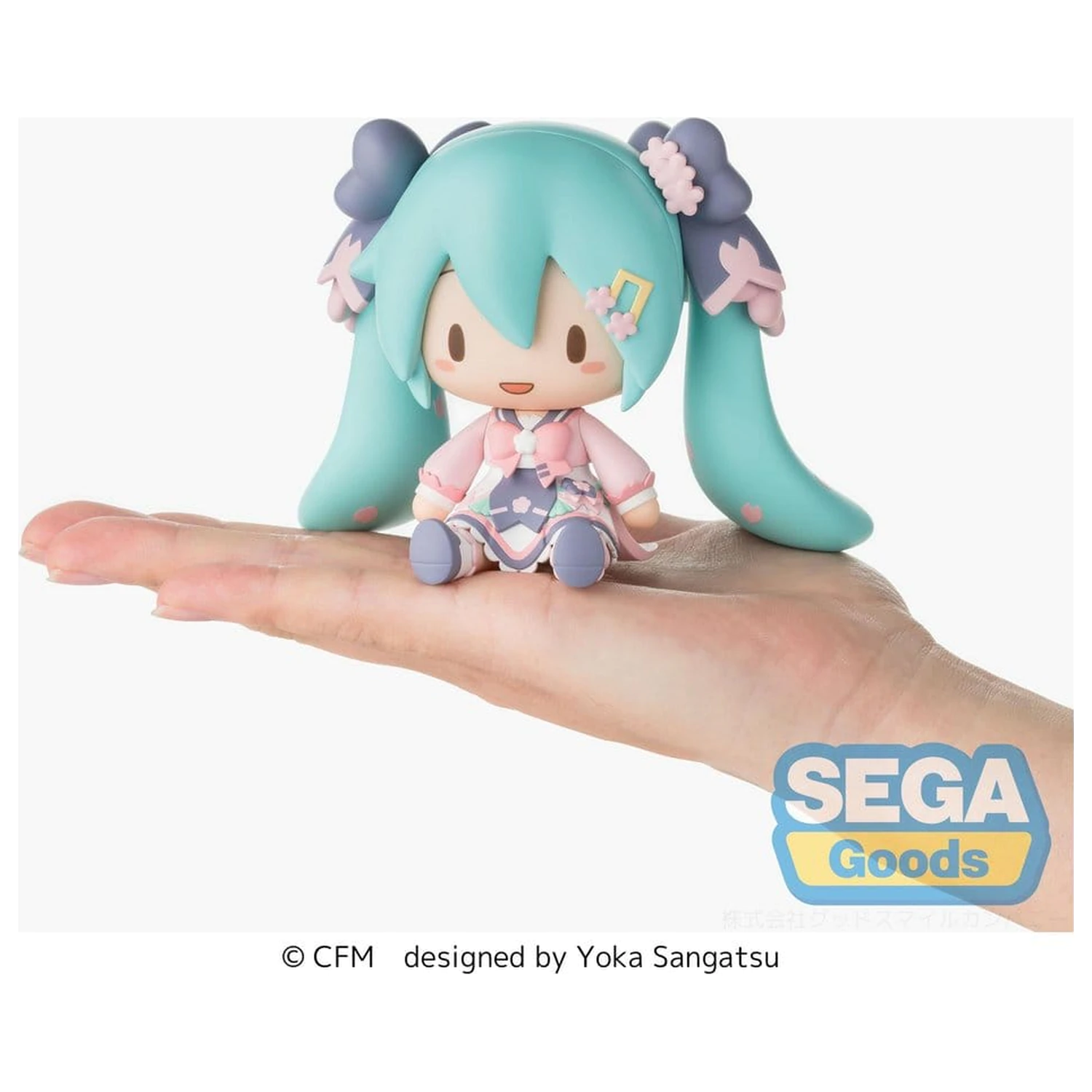 Hatsune Miku fuwa petit Chibi Figure "New Semester" 8 cm product photo