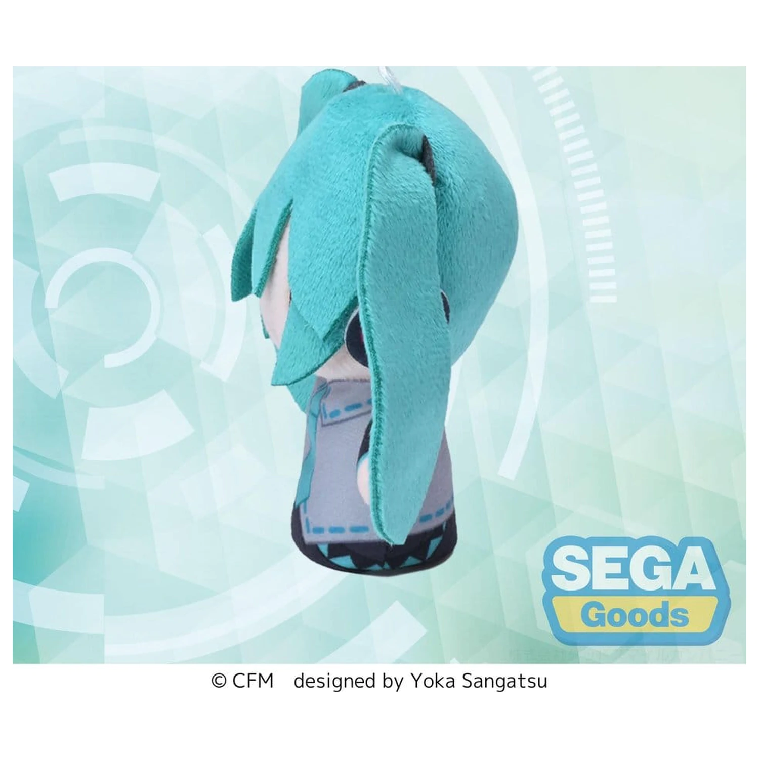 Hatsune Miku Fuwa Petit Plush Figure Finger Mascot 10 cm product photo