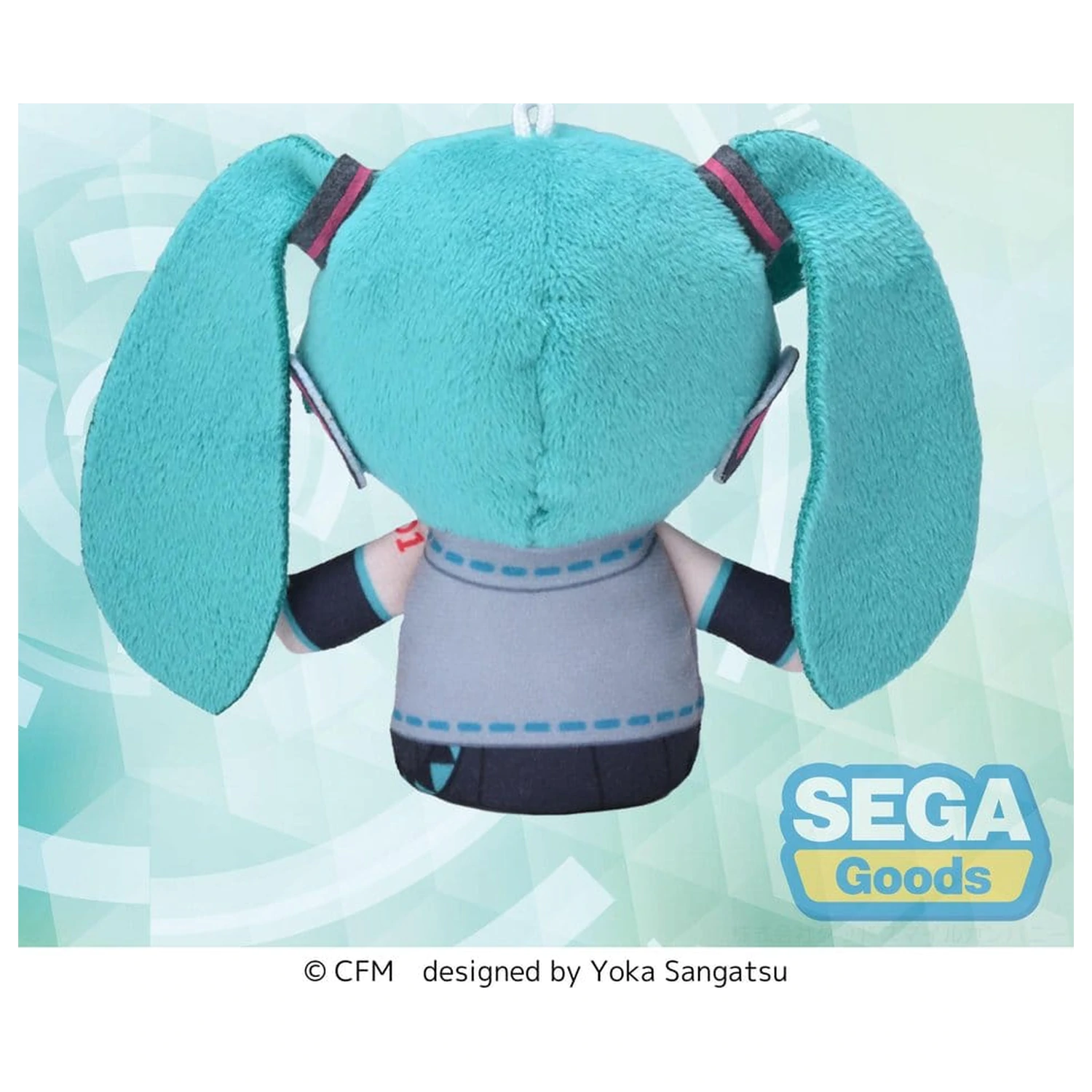 Hatsune Miku Fuwa Petit Plush Figure Finger Mascot 10 cm product photo