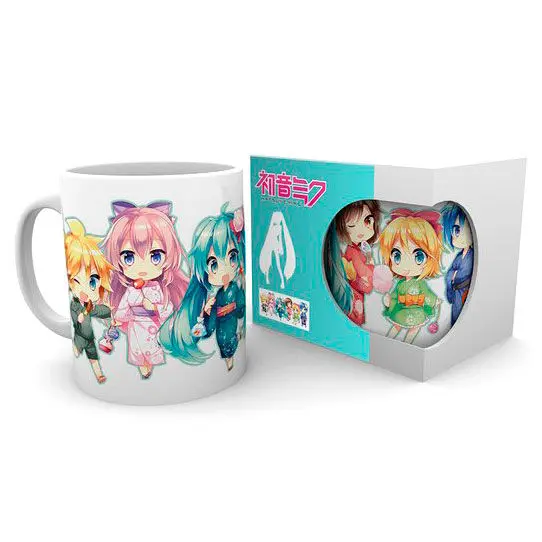 Hatsune Miku Geisha Chibi Mug product photo